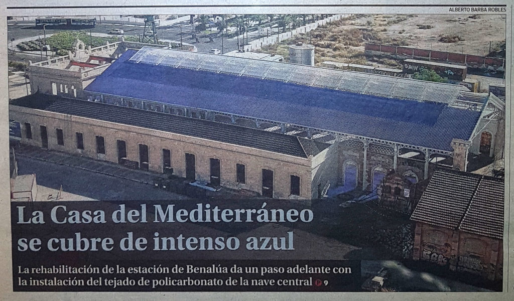 Portada en el Diario Informacion